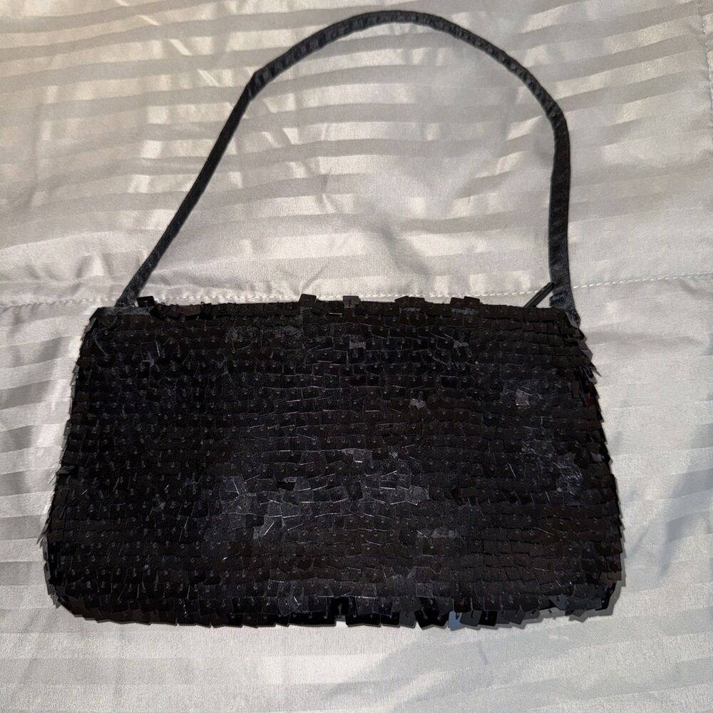 Women’s Black Sequin Handbag